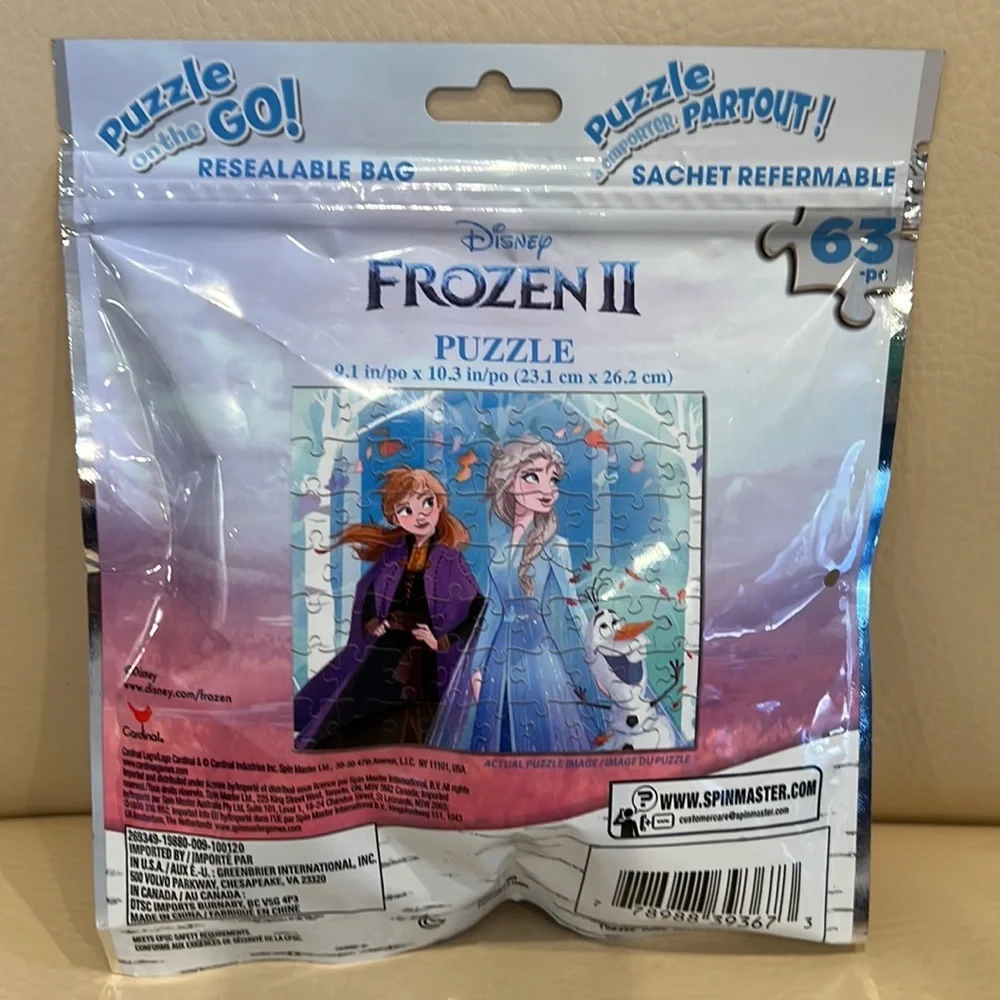 3 for $12🐥Disney Frozen Puzzle
